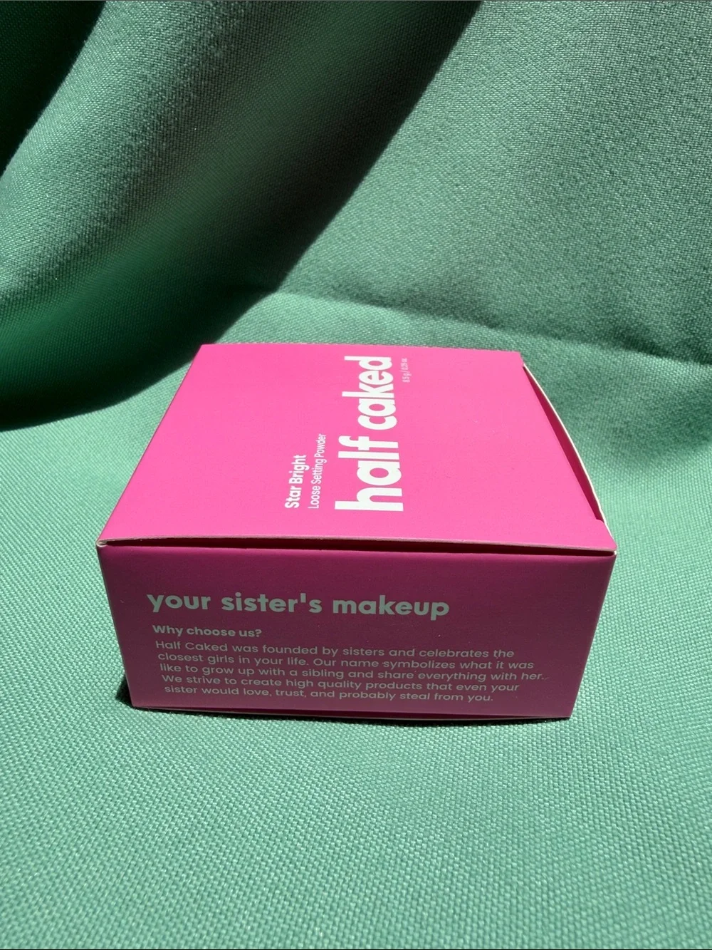 half caked Star Bright Loose Setting Powder - Pink